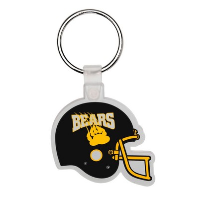 Soft Plastic Key Chain - Football Helmet