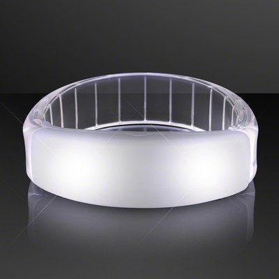 White Fashion LED Bracelet - BLANK