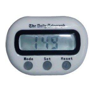 Diigital Pedometer W/Time Display