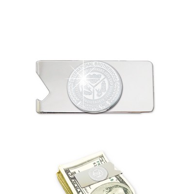 Money Clip/Bottle Opener (Custom Emblem)