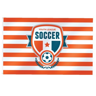 5' x 8' Sports Flag