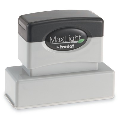 MaxLight™ Pre Inked Rectangle Stamp (5/8" x 2 3/8")