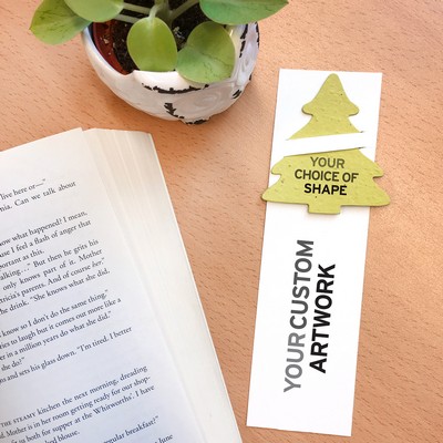 1-Sided Large Eco Bookmark w/Slot