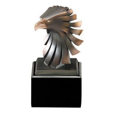 Bronze Eagle Head Award, 6"H