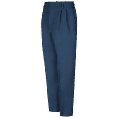 Red Kap™ Men's Touchtex™ Pleated Twill Slack Pants - Navy Blue