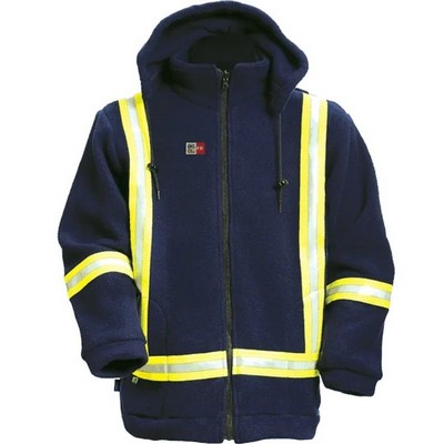 12 Oz. Polartec® Thermal FR® Fleece Jacket w/Reflective Tape