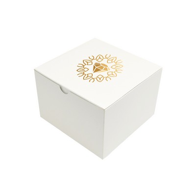 White Giftware Box (6"x6"x4")