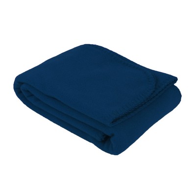 Fleece Lap Blanket - Navy (30"x40")