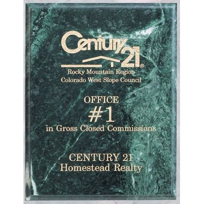 Green Marble Plaque (11"x14")