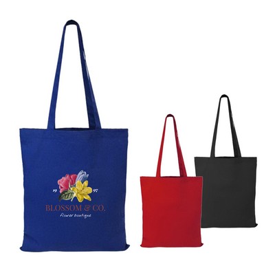 6 oz. 100% Cotton Canvas Tote Bag