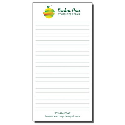 Full-Color Notepads - 100 Sheets (4" x 8")