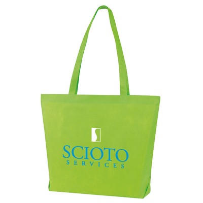 Promo Jumbo Shopping Tote - Lime