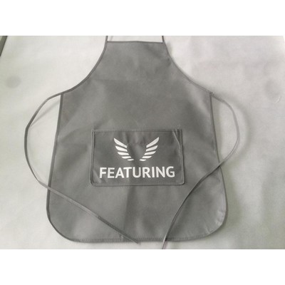 Non Woven Apron w/Front Pocket