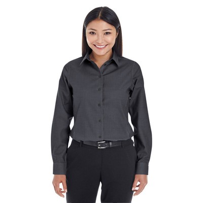 Devon and Jones Ladies' Crown Collection® Royal Dobby Woven Shirt