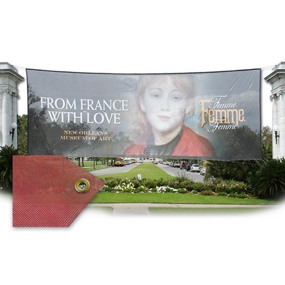 7'x16' Vinyl Mesh Digitally Printed Banner