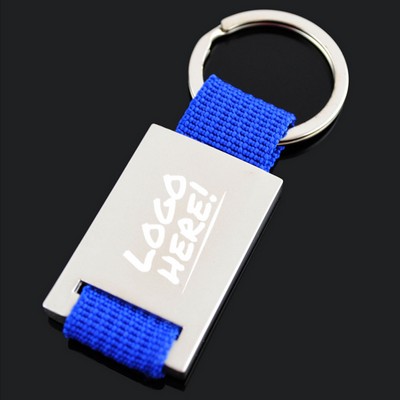 Square Metal Key Tag