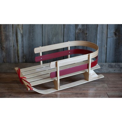 Wooden Baby Sled