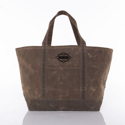 Waxed Large Classic Tote