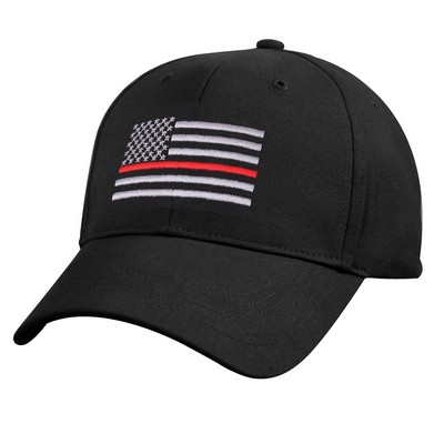 Black Thin Blue Line Flag Low Profile Cap