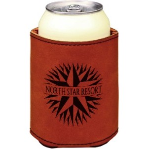 3.75" Rawhide Leatherette Beverage Holder