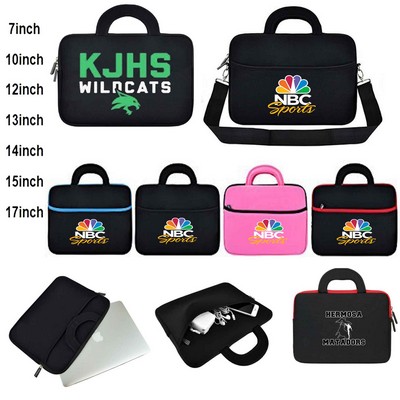 Kidder Neoprene Case for 14" Laptop Tablet Notebook with handle and strap