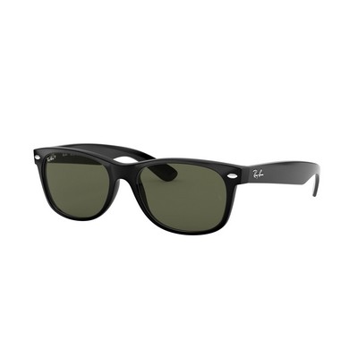 Ray-Ban® Black Polarized™ New Wayfarer Sunglasses