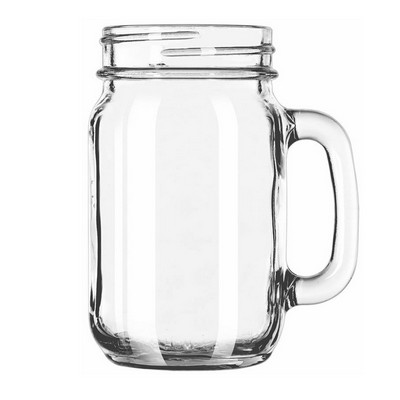 16 Oz Drinking Jar