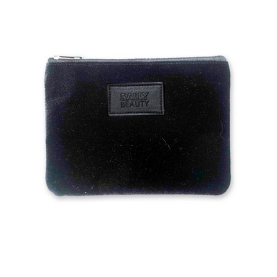 Velvet Zipper Pouch