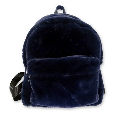 Faux Fur Mini Backpack