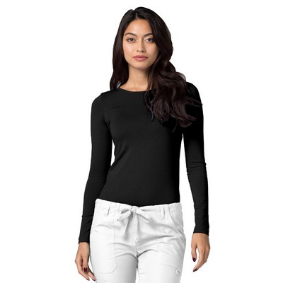 Adar Universal Women's Long Sleeve Comfort Tee