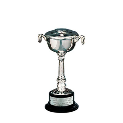 Silver Bowl, Round Base, Engr