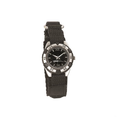 The Vivacious Watch - Ladies - Black/Silver/Black