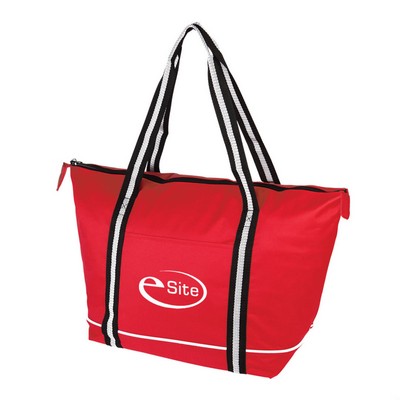 The Generous Tote Bag - Red