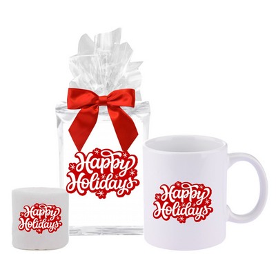 Holiday Cocoa & Marshmallow Gift Mug