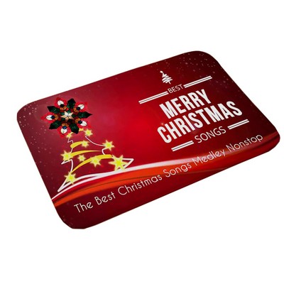 Rectangular Christmas Theme Doormat