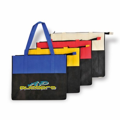 Poly Zippered Tote Bag