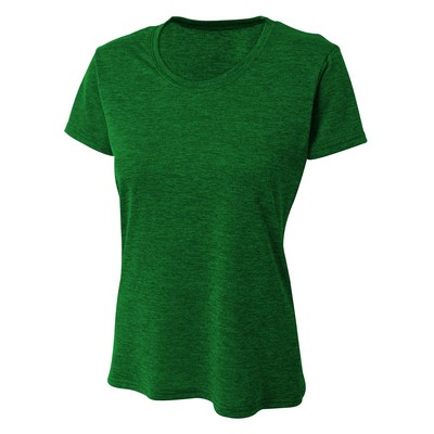 A4 Women's Inspire Tonal Space Dye Performance Tech Tee