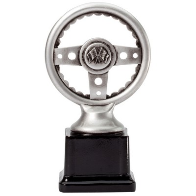 Steering Wheel Award - 6"H