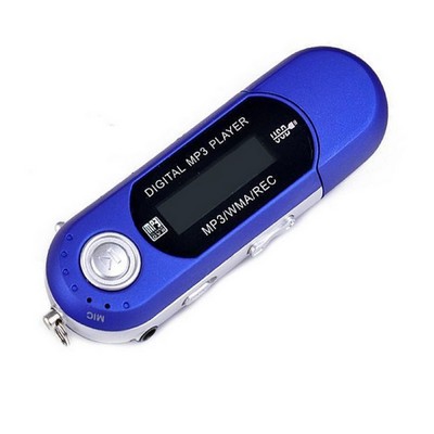 Digital LCD Screen MP3 Player w/8GB USB Flash