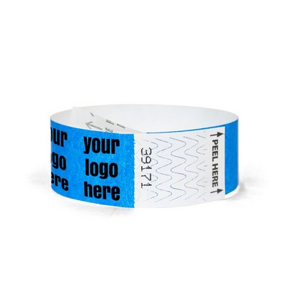 1" Tyvek® Tab-Free Custom Wristbands