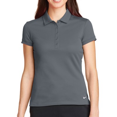 Nike Ladies Dri-FIT Solid Icon Pique Modern Fit Polo