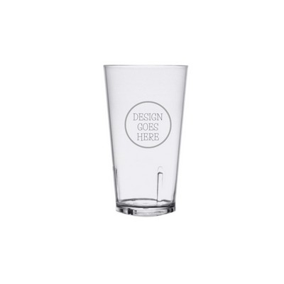 16 oz. SAN Plastic Mixing / Pint Glass