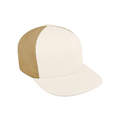 USA Made Contrast Back Twill Snapback Trucker