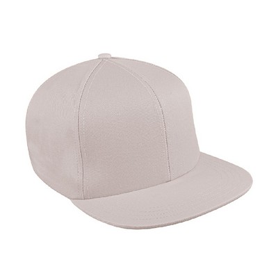 USA Made Solid Color Brushed Snapback w/Flat Brim