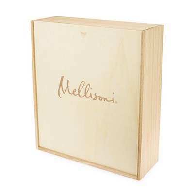 3-Bottle Wood Wine Box by Twine®