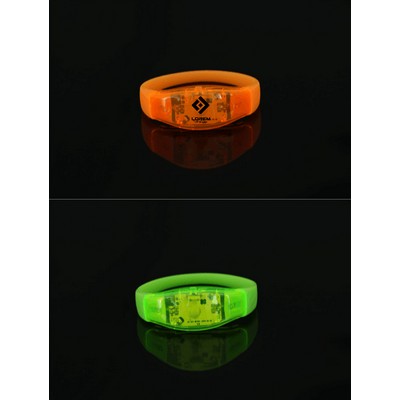 Fashion Sound Controlled Voice LED Light Up Bracelet