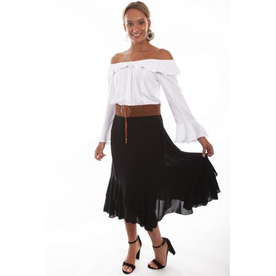 Honey Creek Skirt w/Crochet Band