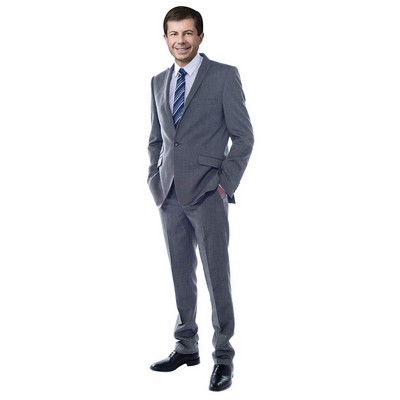 Pete Buttigieg Cardboard Cutout Stand Up| Standee Picture Poster Photo Print 6 Feet Tall