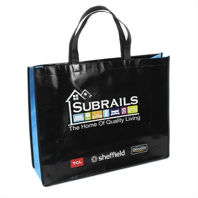 Laminated Shopping Tote Bag