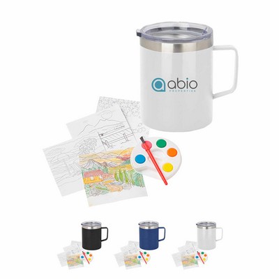 Adult Paint Set & Coffee Mug